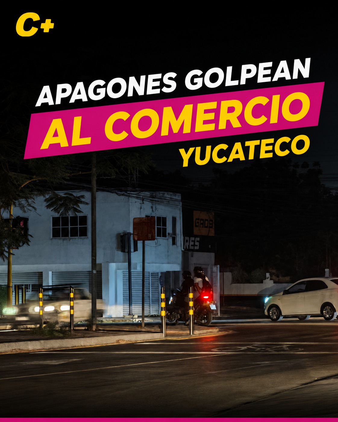 Apagones por calor dejan pérdidas al comercio en Yucatán