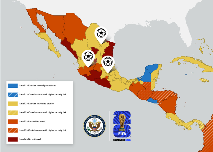EU emite alerta en viajes para sus ciudadanos en México durante Mundial 2026