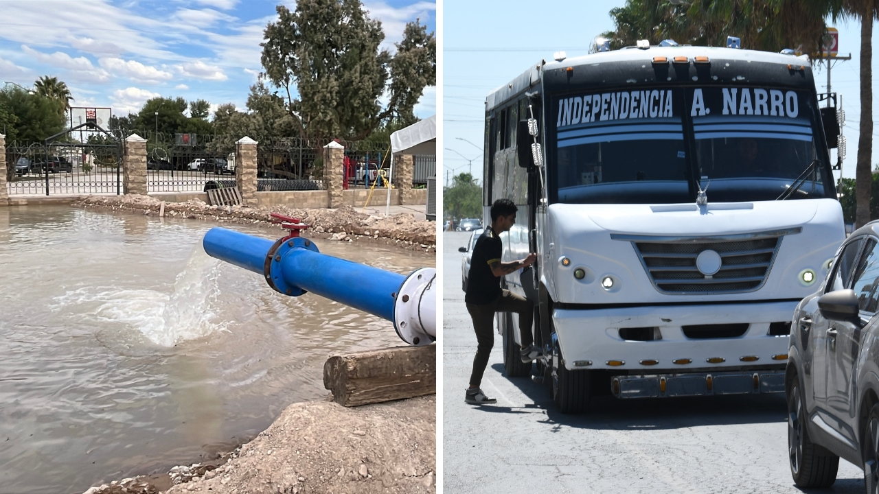 Manolo Jiménez adelanta inversión en agua y transporte público para Torreón