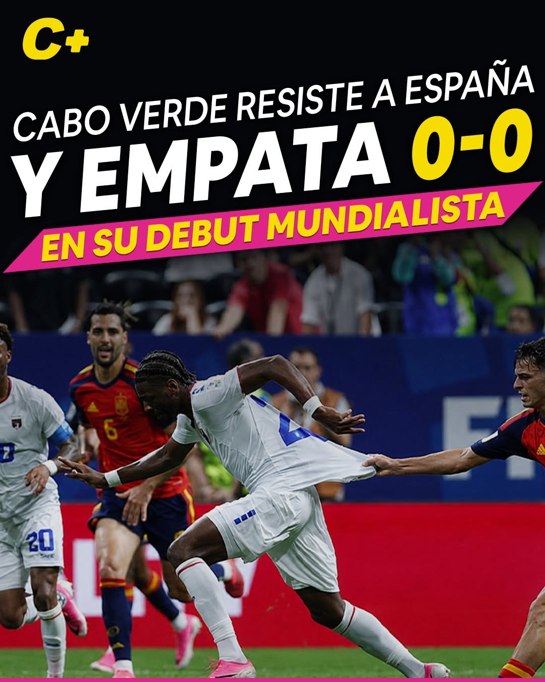 Cabo Verde logra su primer punto histórico en Mundiales 