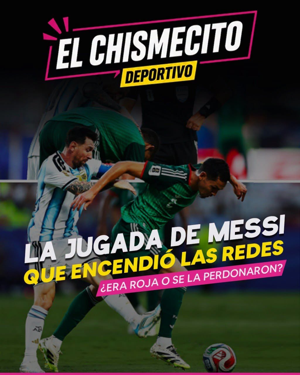 ¿Viste la jugada de Messi? El partido de ayer quedó en medio de la polémica después de una acción ante Argelia que muchos aficionados aseguran que era para tarjeta roja