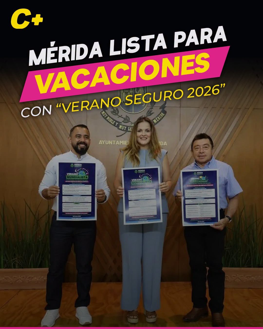 Mérida lista para vacaciones con “Verano Seguro 2026”