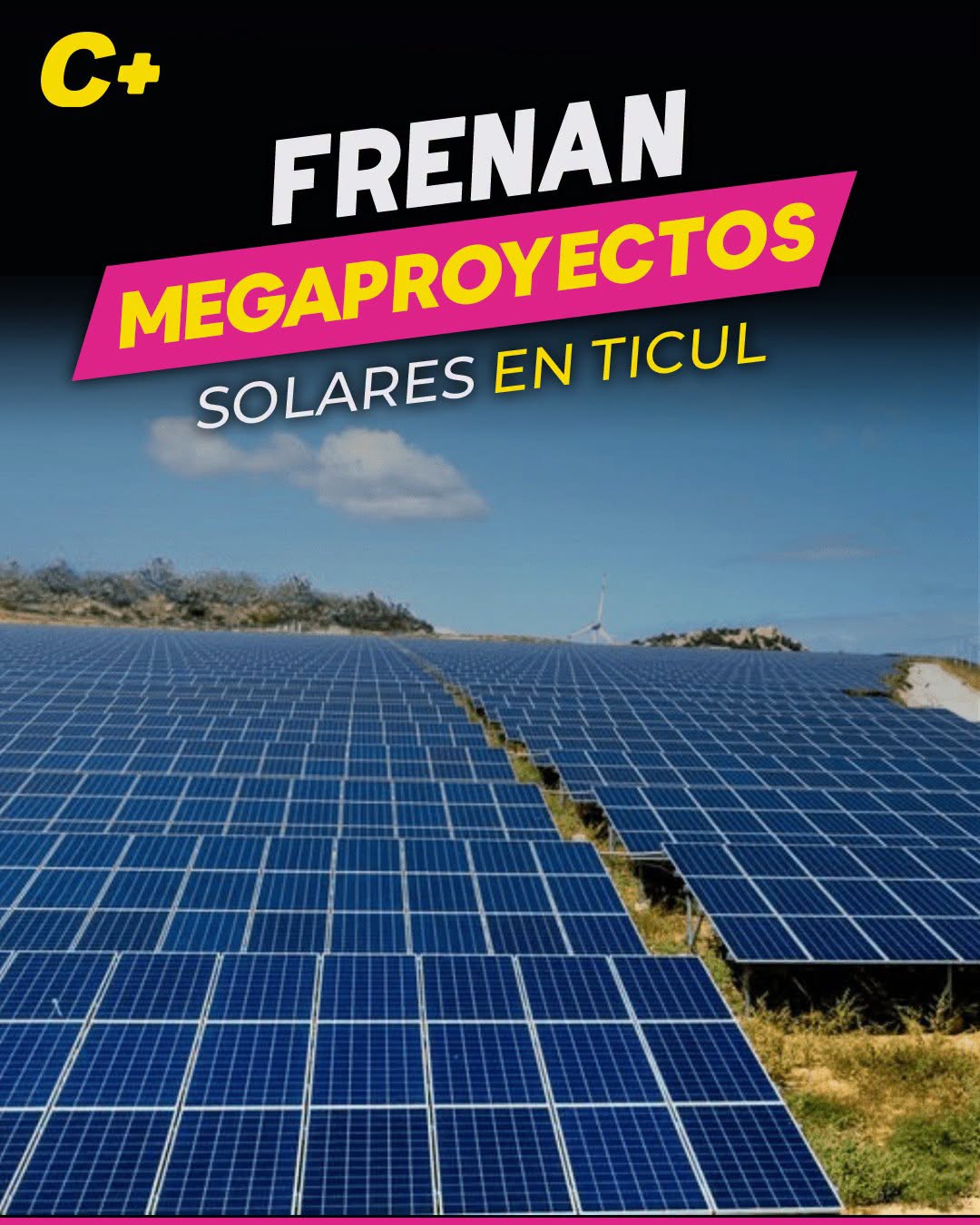 Frenan megaproyectos solares en Ticul
