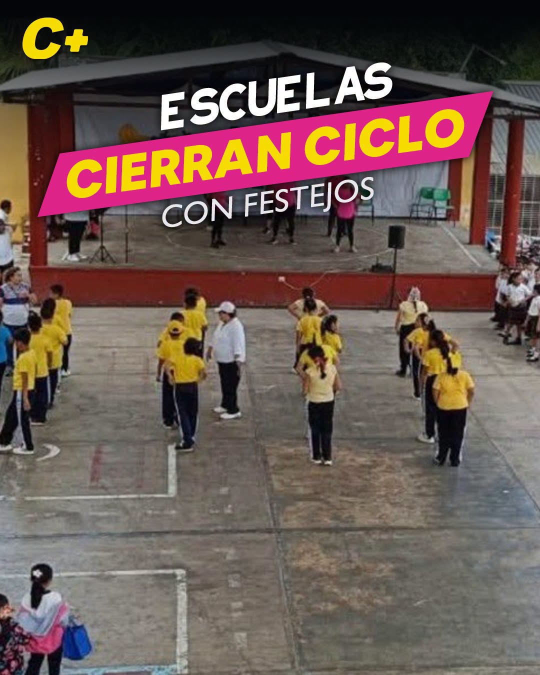 Escuelas cierran ciclo con festejos