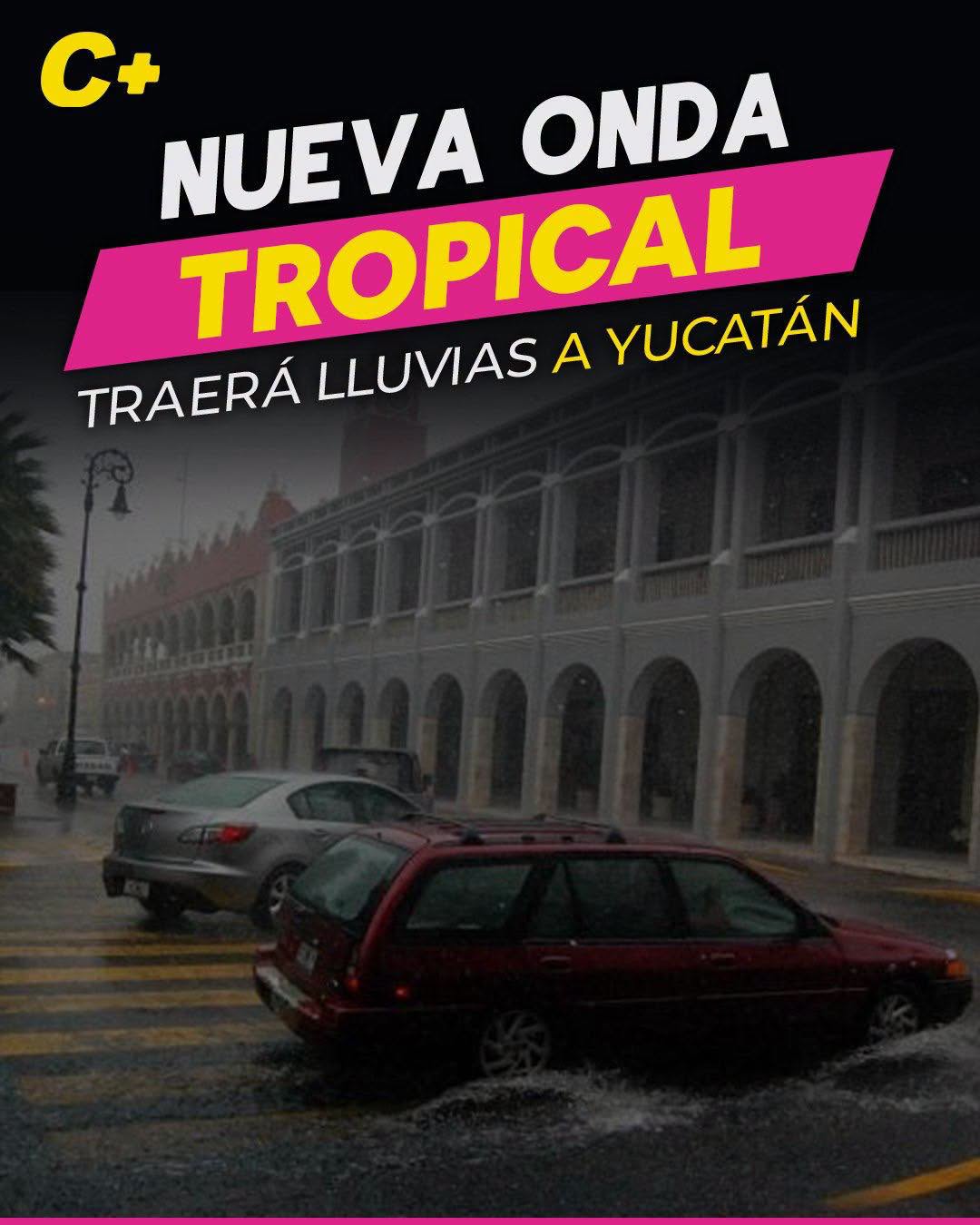 Nueva onda tropical traerá lluvias a Yucatán