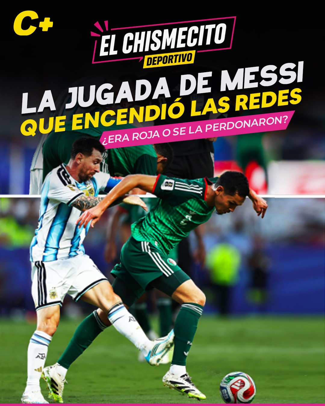 ¿Viste la jugada de Messi? El partido de ayer quedó en medio de la polémica después de una acción ante Argelia que muchos aficionados aseguran que era para tarjeta roja