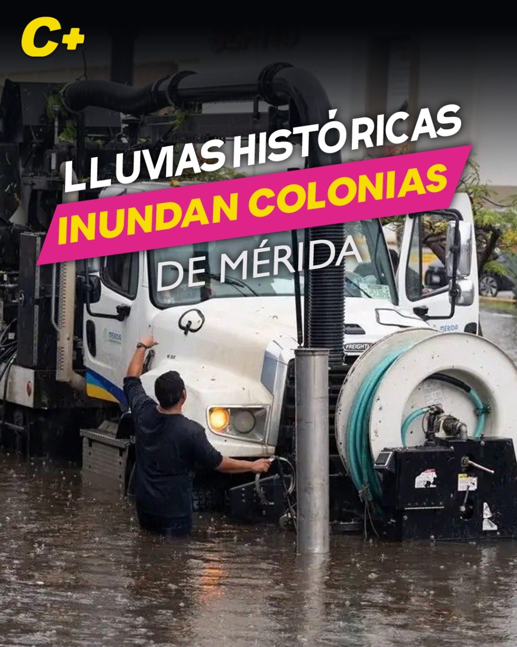 Lluvia de hasta 101 mm inunda García Ginerés y otras colonias