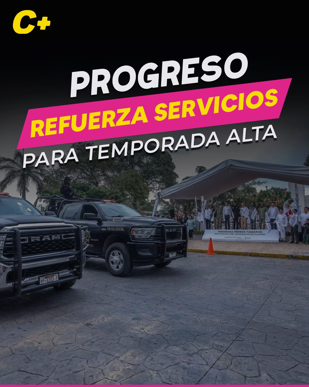 Progreso refuerza servicios para temporada alta