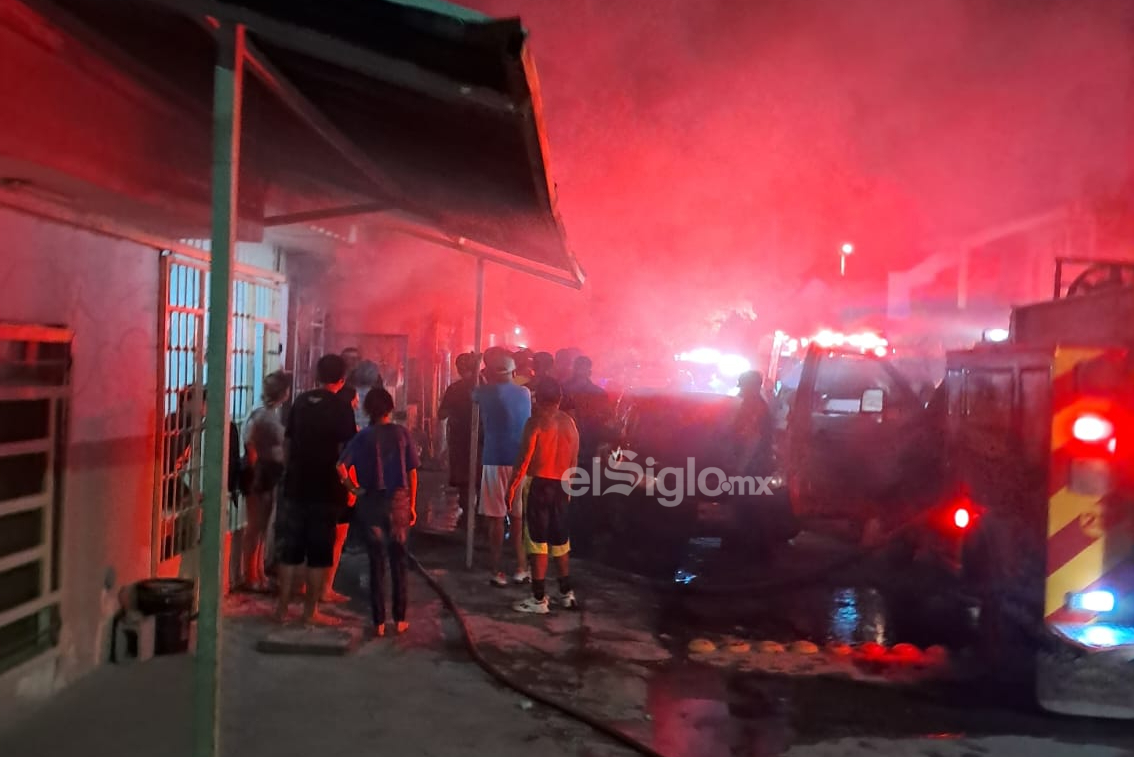 Madre e hijo pierden la vida tras incendio en Torreón