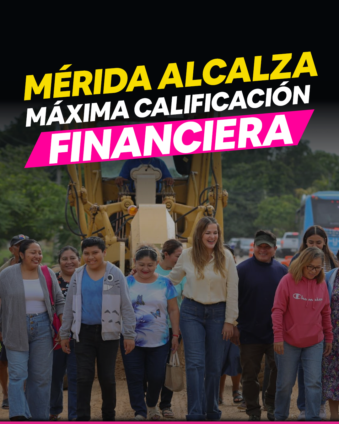 Mérida obtiene la máxima calificación financiera del país