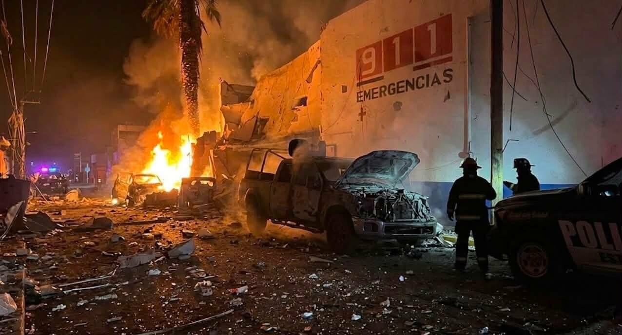 Atacan con explosivos comandancia de Ojocaliente, Zacatecas; reportan seis civiles lesionados