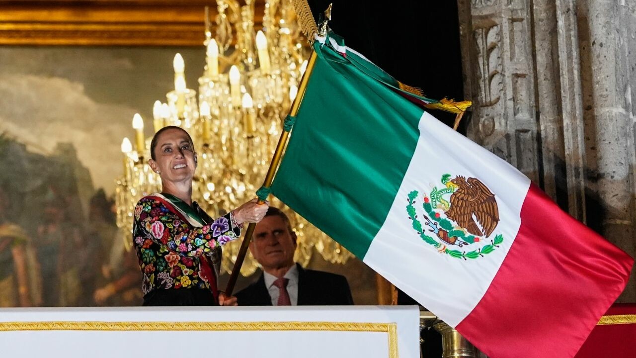 Claudia Sheinbaum encabeza su segundo Grito de Independencia desde Palacio Nacional