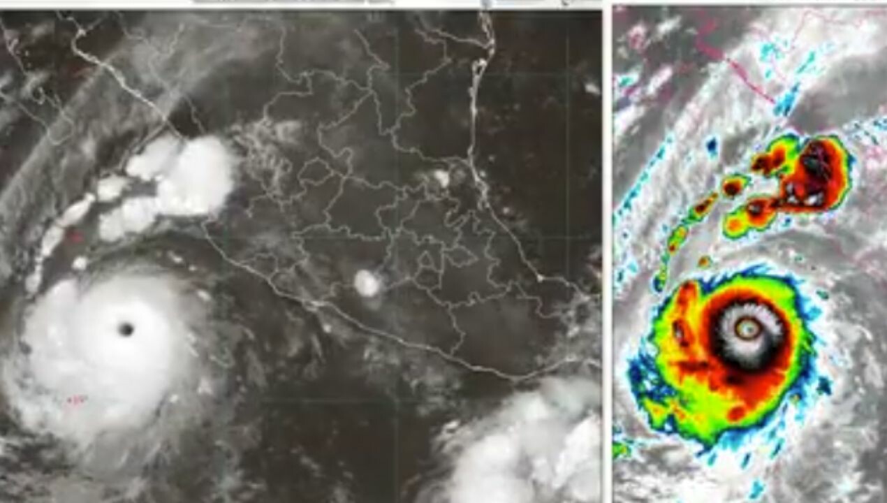 Huracán Polo se intensifica a categoría 5; prevén lluvias fuertes en 6 estados