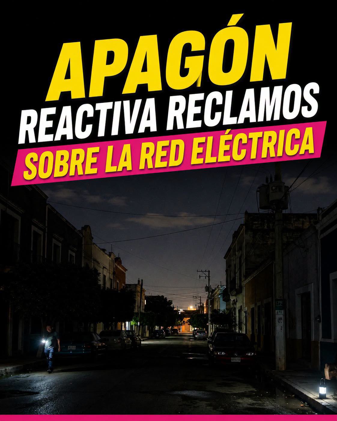 Señalan recorte millonario a la red eléctrica de Yucatán .