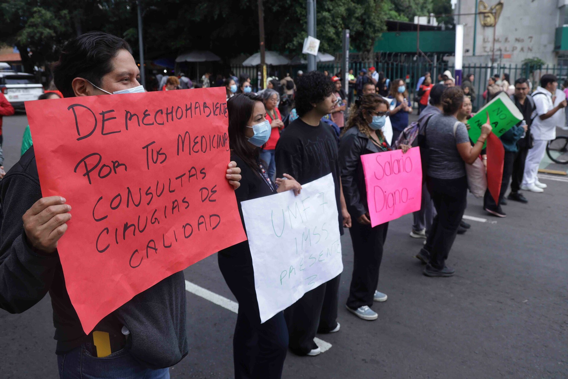 Personal del IMSS anuncia marcha nacional el 14 de octubre; CNTE, ISSSTE y Pemex se suman al apoyo