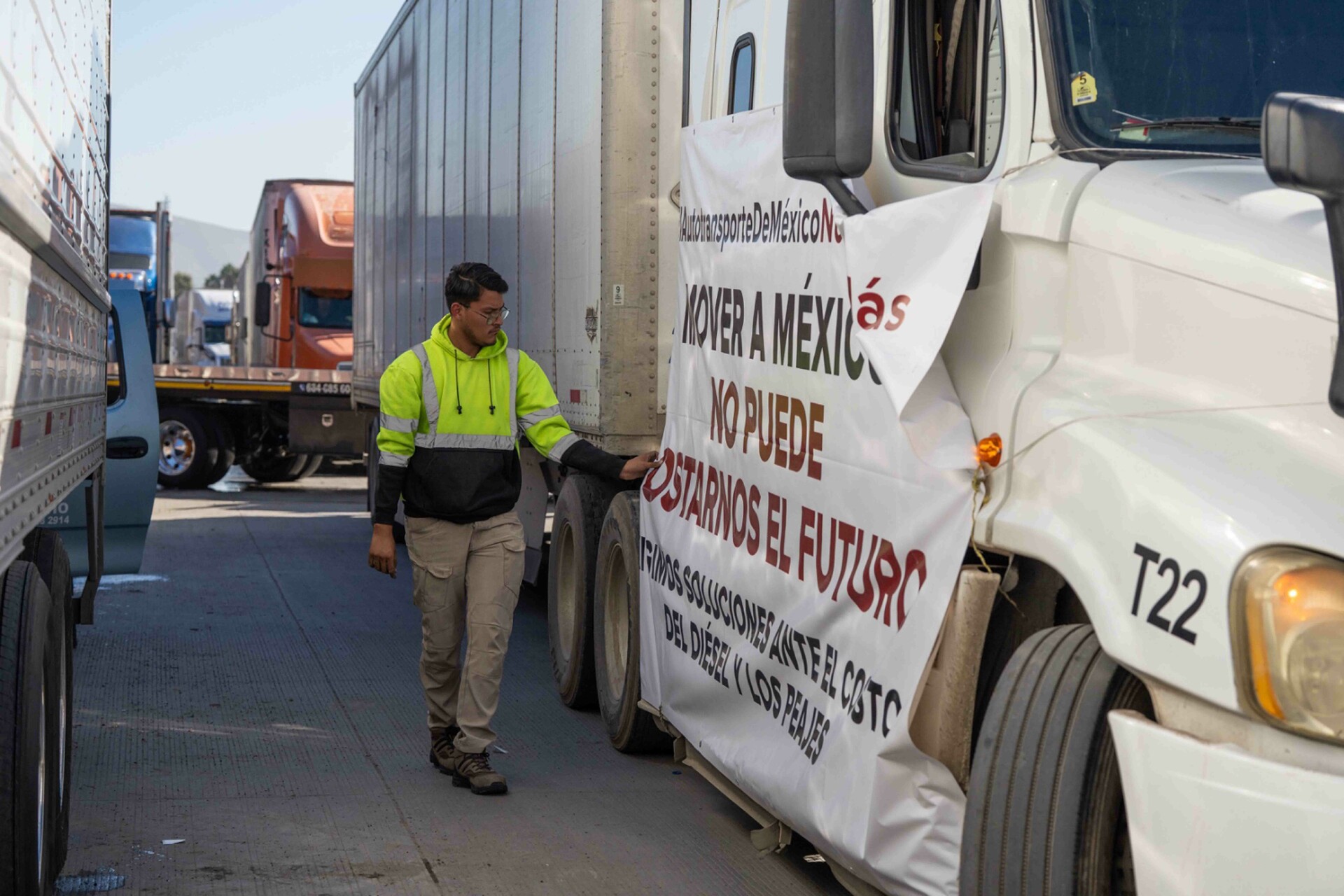 Transportistas van a paro nacional, piden ruta clara para solucionar demandas